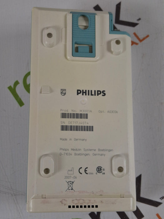 Philips M3001A-A03C06 Masimo SpO2, NIBP, ECG, Temp, IBP MMS Module