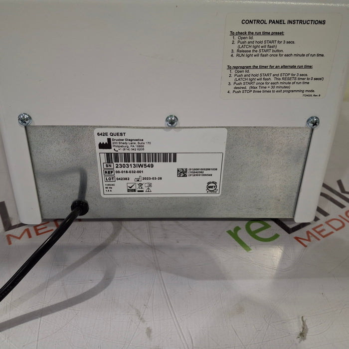 Drucker Diagnostics 642E Centrifuge