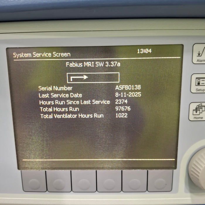 Draeger Medical Fabius MRI Anesthesia Machine