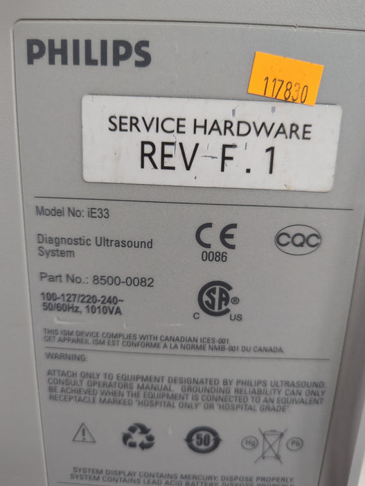 Philips IU22 Ultrasound