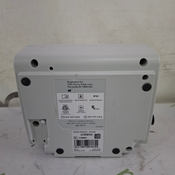 Philips Respironics OmniLab Advanced + System One Ventilator