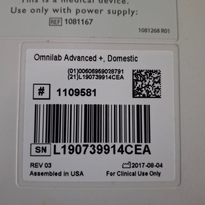 Philips Respironics OmniLab Advanced + System One Ventilator