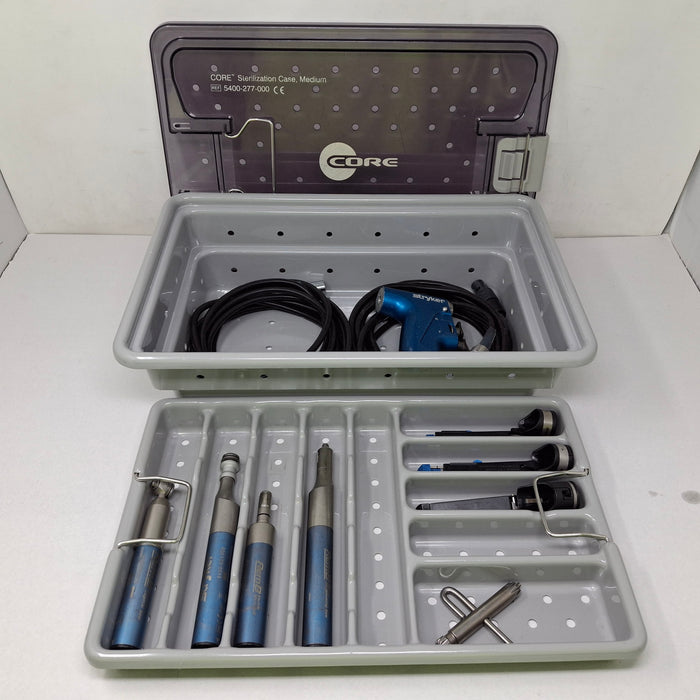 Stryker RemB Driver Micro Drill Sag Osc Recip Saw Instrument Set