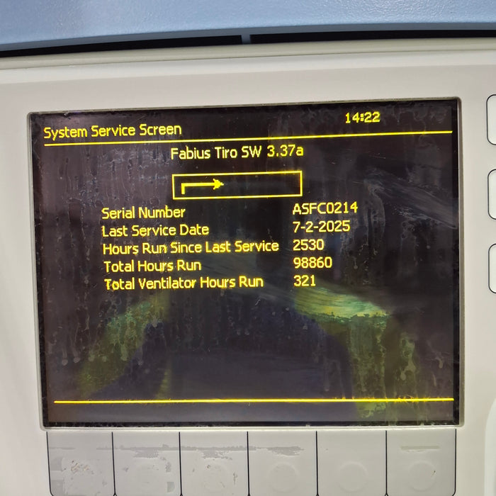 Draeger Medical Fabius Tiro Anesthesia Machine