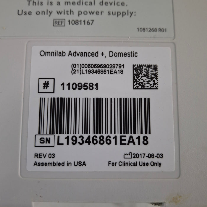 Philips Respironics OmniLab Advanced + System One Ventilator