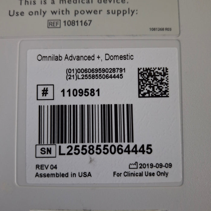 Philips Respironics OmniLab Advanced + System One Ventilator