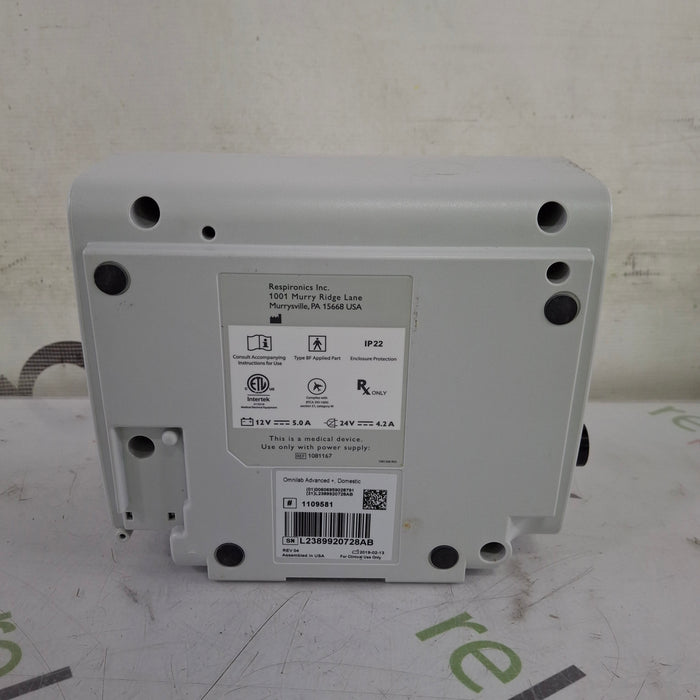 Philips Respironics OmniLab Advanced + System One Ventilator