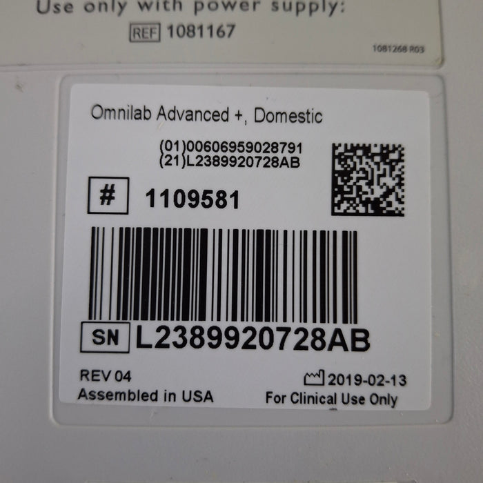 Philips Respironics OmniLab Advanced + System One Ventilator