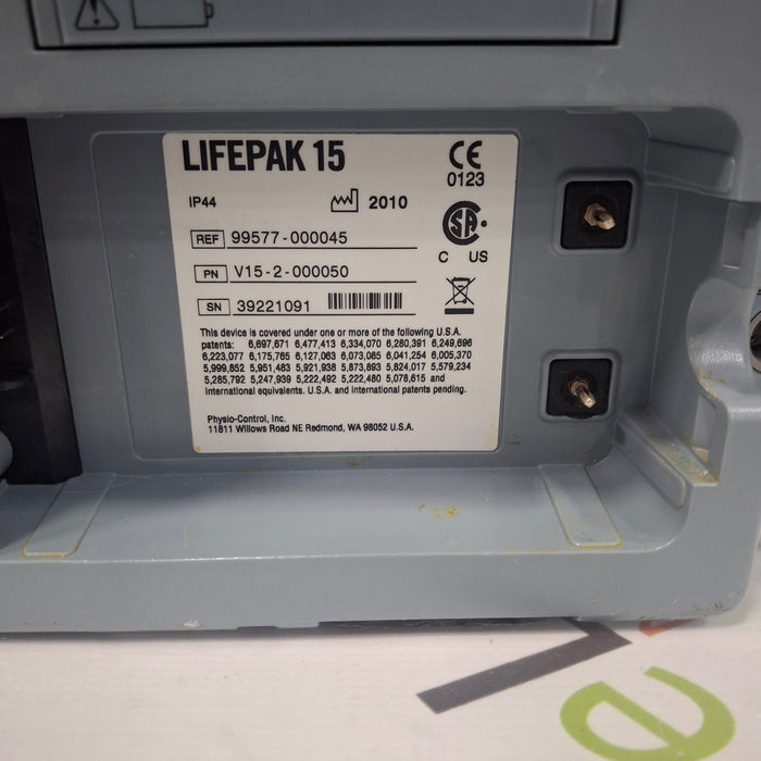 Physio-Control LifePak 15 12-Lead Defibrillator