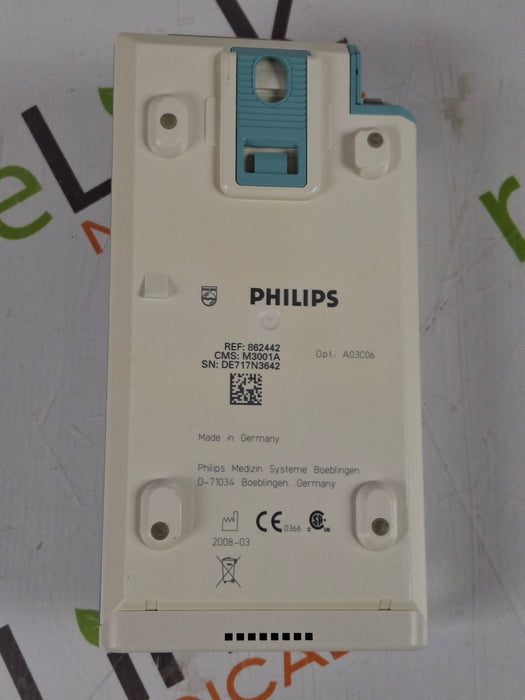 Philips M3001A-A03C06 Masimo SpO2, NIBP, ECG, Temp, IBP MMS Module