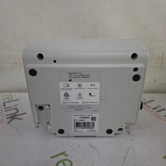 Philips Respironics OmniLab Advanced + System One Ventilator