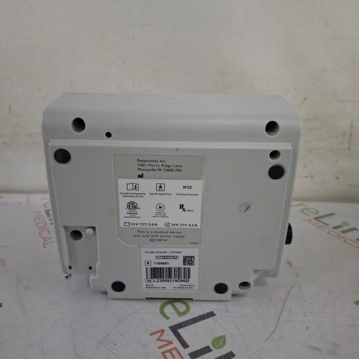 Philips Respironics OmniLab Advanced + System One Ventilator