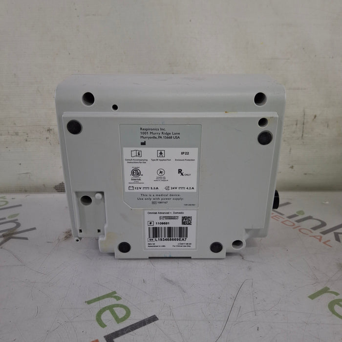 Philips Respironics OmniLab Advanced + System One Ventilator