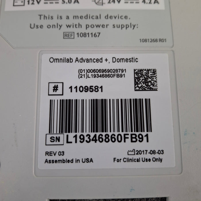 Philips Respironics OmniLab Advanced + System One Ventilator