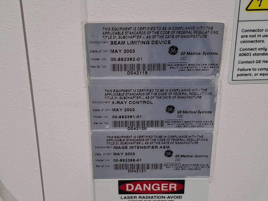 OEC Medical Systems Miniview 6800 C-Arm