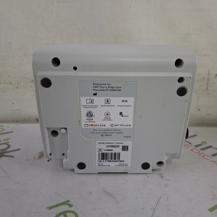 Philips Respironics OmniLab Advanced + System One Ventilator