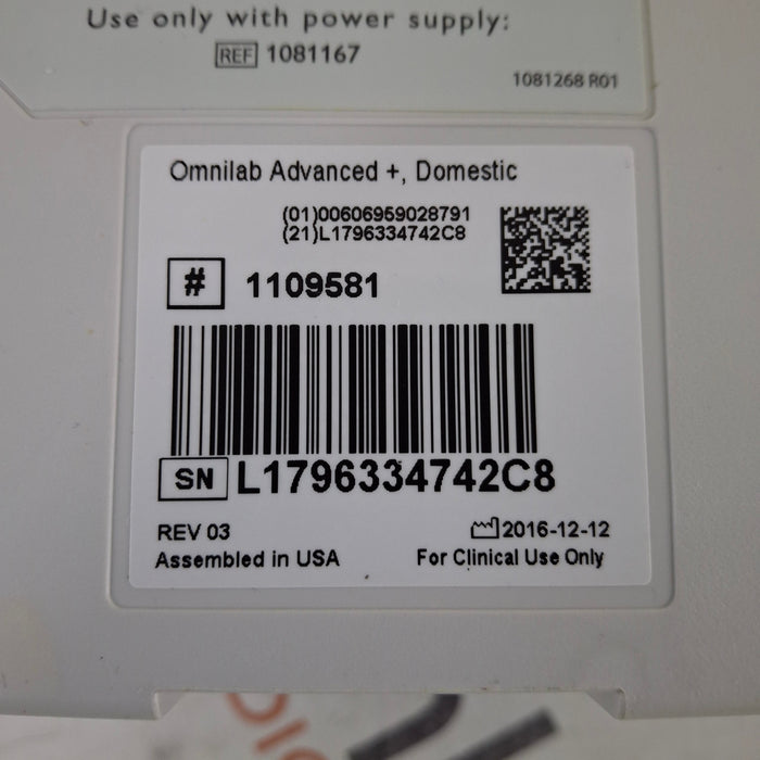 Philips Respironics OmniLab Advanced + System One Ventilator