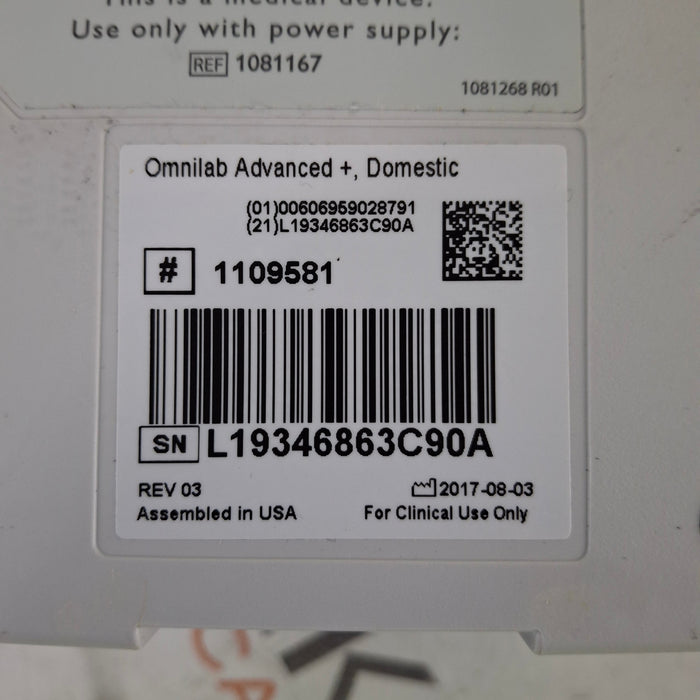 Philips Respironics OmniLab Advanced + System One Ventilator