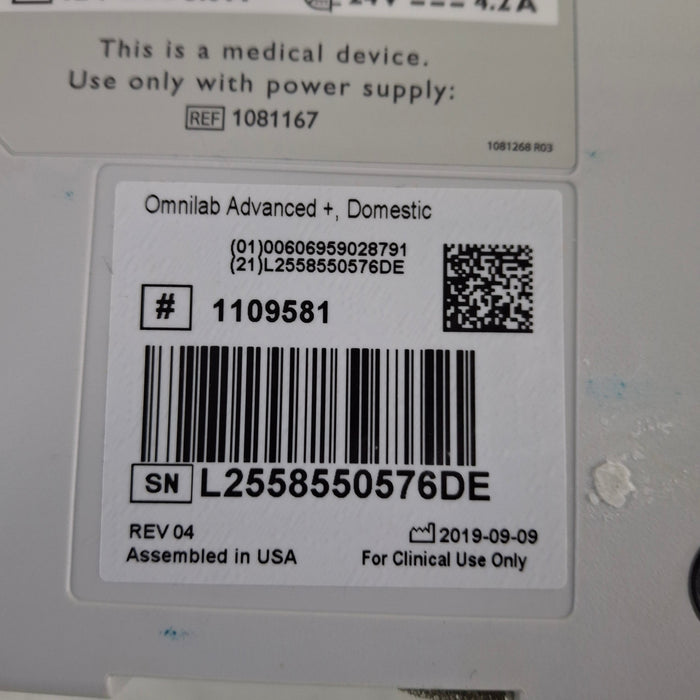 Philips Respironics OmniLab Advanced + System One Ventilator