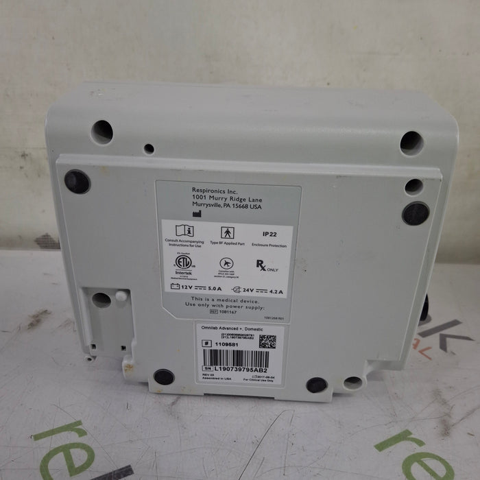 Philips Respironics OmniLab Advanced + System One Ventilator