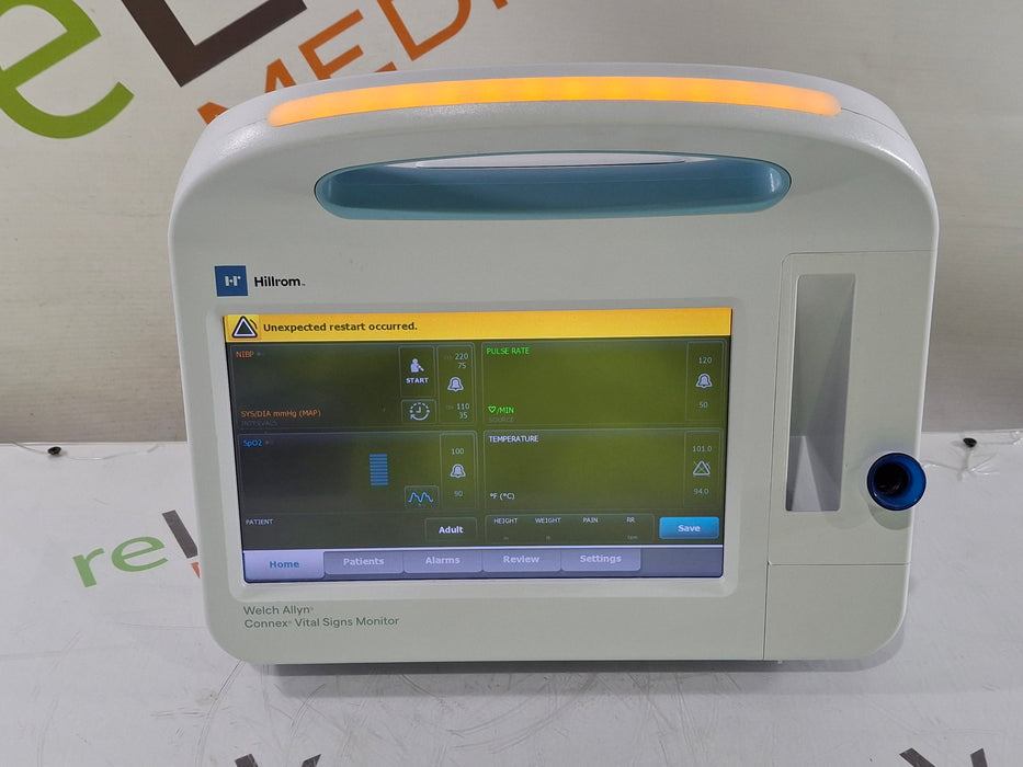 Welch Allyn Connex 6500 - Masimo SpO2, SureTemp Vital Signs Monitor