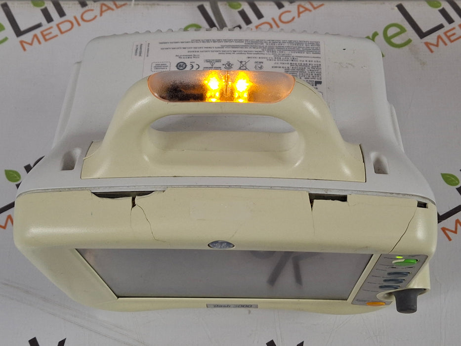 GE Healthcare Dash 3000 - GE/Nellcor SpO2 Patient Monitor