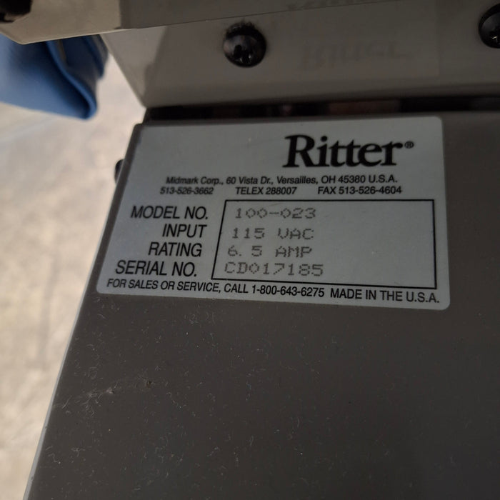 Ritter 104 Exam Table