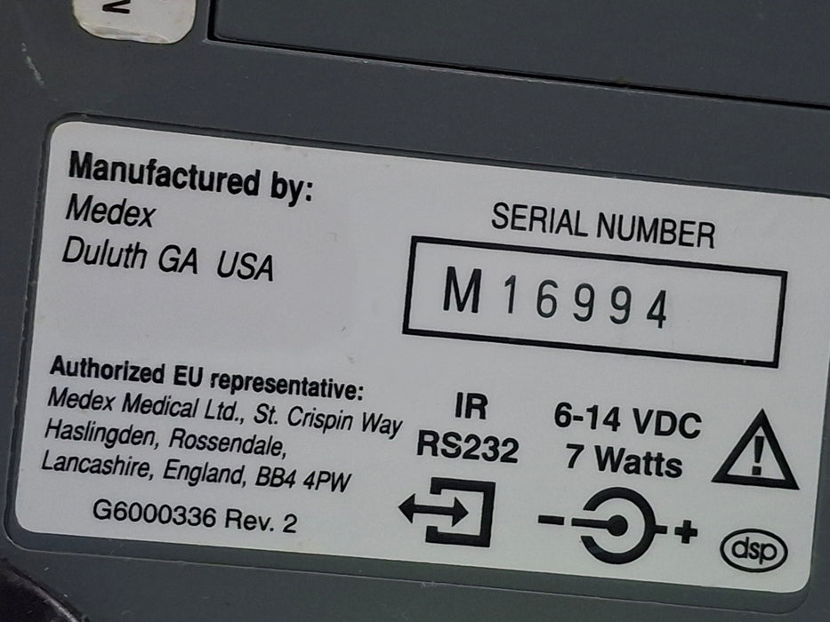Smiths Medical Medfusion 3500 Syringe Infusion Pump