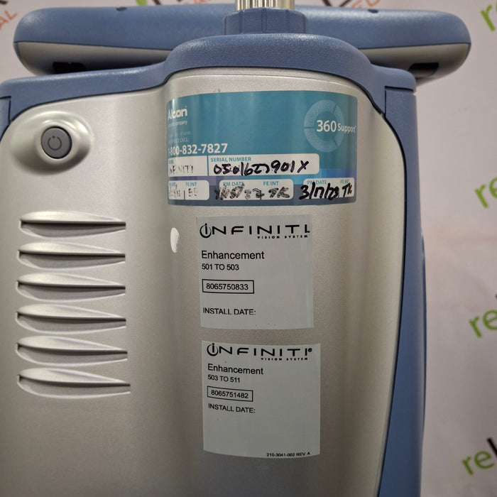 Alcon Laboratories Inc Infiniti w/ Ozil Phacoemulsifier