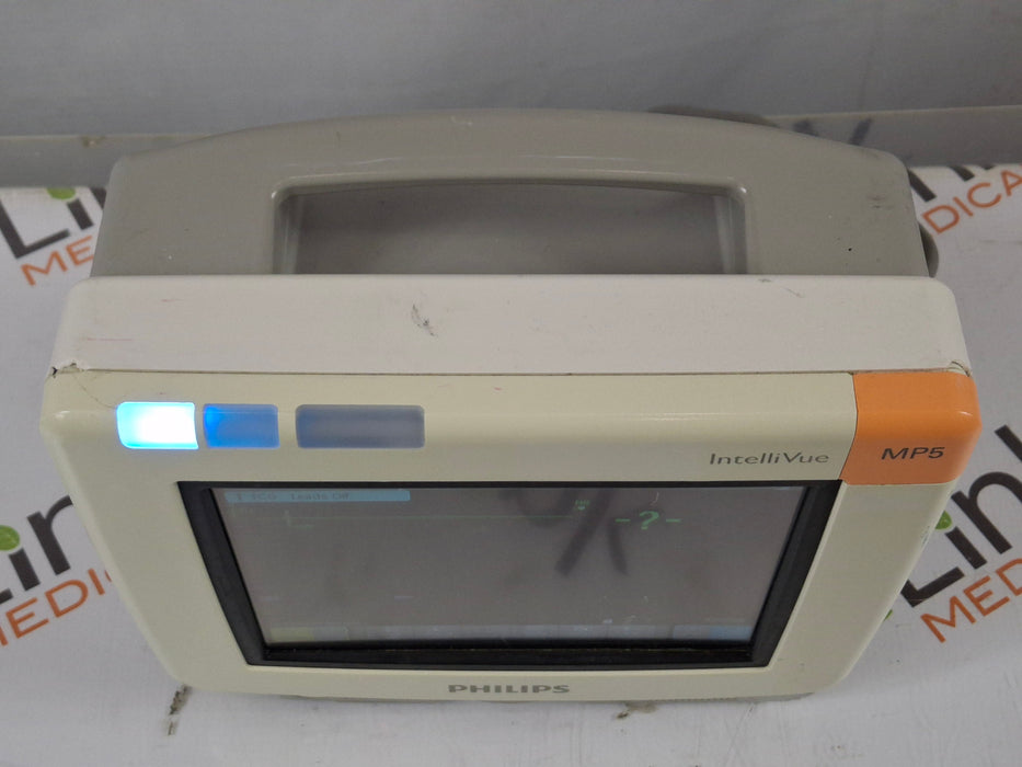 Philips Intellivue MP5 - ECG, Fast SpO2, NIBP Patient Monitor