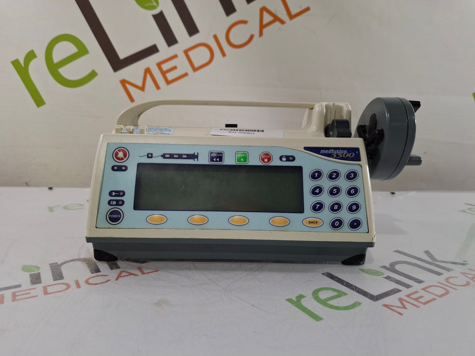 Smiths Medical Medfusion 3500 Version 3 Syringe Infusion Pump