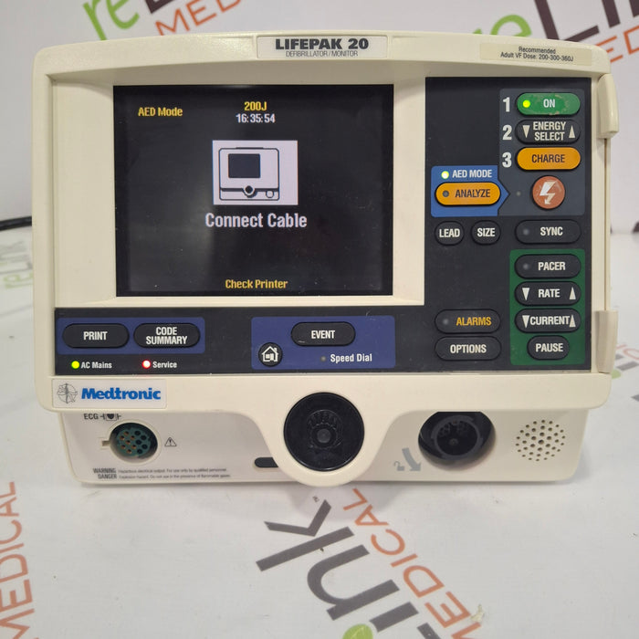 Physio-Control LifePak 20 Defibrillator