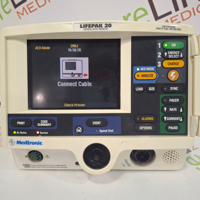 Physio-Control LifePak 20 Defibrillator
