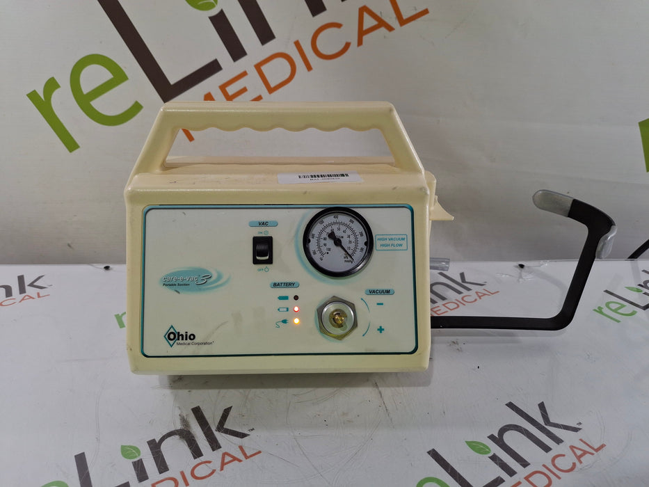 Ohio Medical Corporation Care-E-Vac 3 Portable Suction System