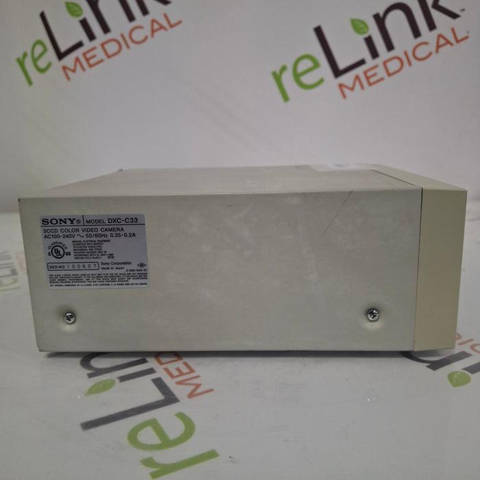 Sony DXC-C33 3CCD Color Video Camera Consule