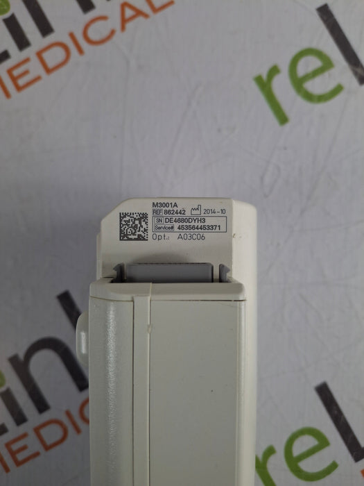 Philips M3001A-A03C06 Masimo SpO2, NIBP, ECG, Temp, IBP MMS Module