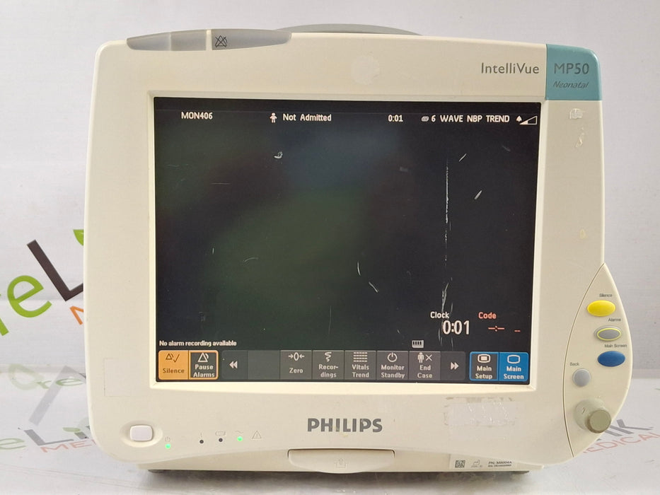 Philips IntelliVue MP50 - Neonatal Patient Monitor