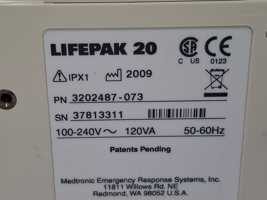 Physio-Control LifePak 20 Defibrillator