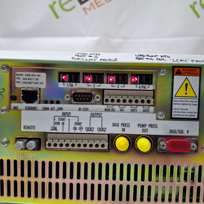 Shimadzu LC-20AD Prominence Liquid Chromograph