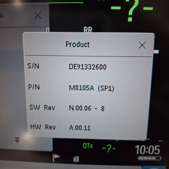 Philips Intellivue MP5 - ECG, Fast SpO2, NIBP, Press, Temp Patient Monitor