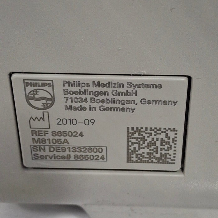 Philips Intellivue MP5 - ECG, Fast SpO2, NIBP, Press, Temp Patient Monitor