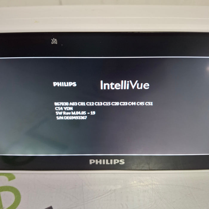 Philips IntelliVue X3 - Oximax Nellcor SpO2 Transport Patient Monitor