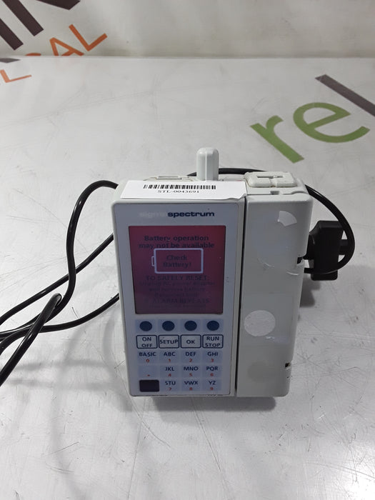 Baxter Sigma Spectrum 6.05.13 with B/G Battery Infusion Pump