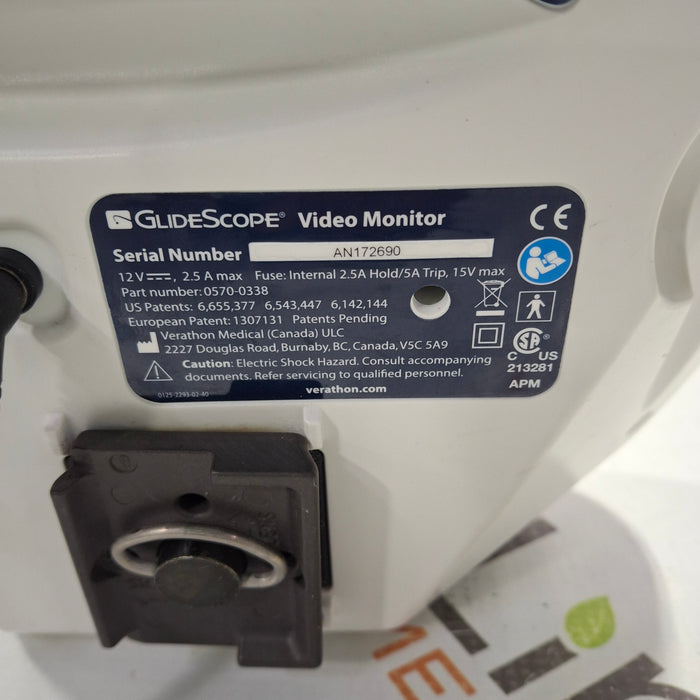 Verathon Medical, Inc Glidescope Video Laryngoscope