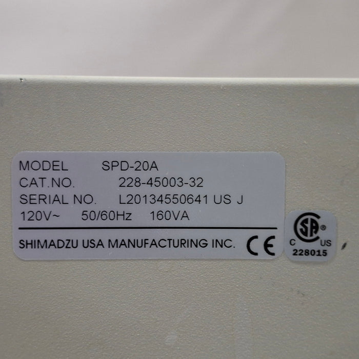 Shimadzu SPD-20A Prominence UV-VIS Detector