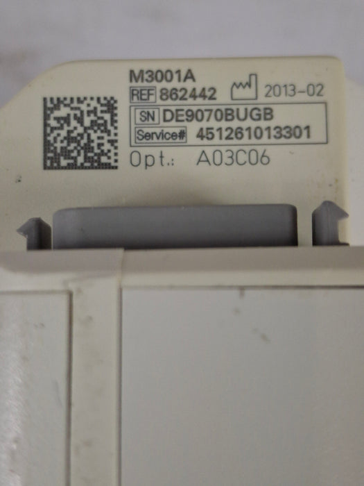 Philips M3001A-A03C06 Masimo SpO2, NIBP, ECG, Temp, IBP MMS Module