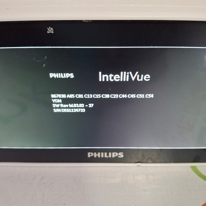 Philips IntelliVue X3 - Oximax Nellcor SpO2 Transport Patient Monitor