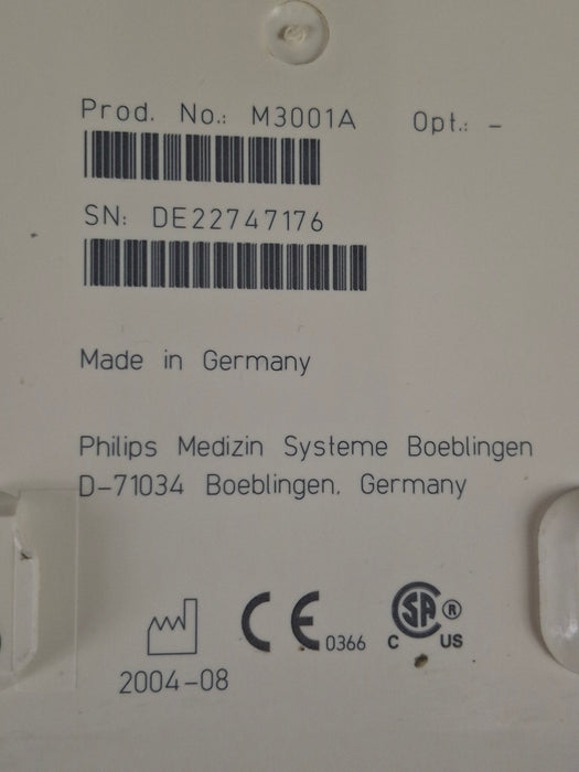 Philips M3001A-A01 Fast SpO2, NIBP, ECG MMS Module