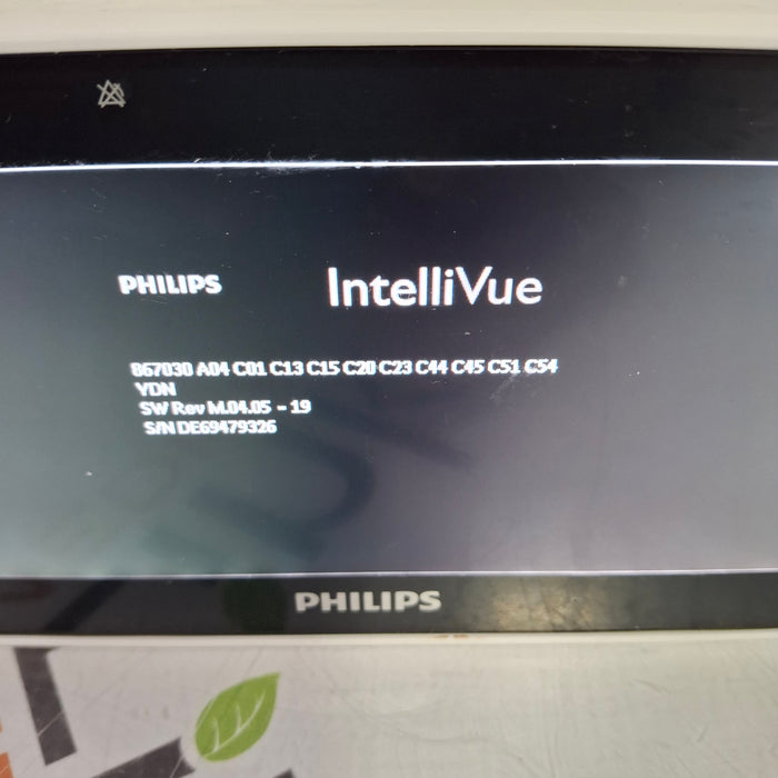 Philips IntelliVue X3 - Oximax Nellcor SpO2 Transport Patient Monitor