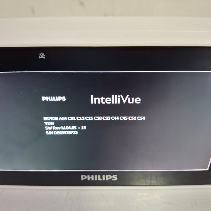 Philips IntelliVue X3 - Oximax Nellcor SpO2 Transport Patient Monitor
